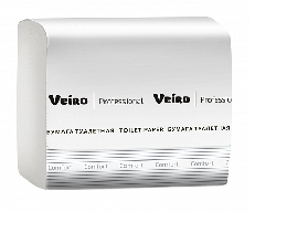 Бумага туалетная V 2сл. 250 листов белая Veiro Professional Comfort арт. TV201